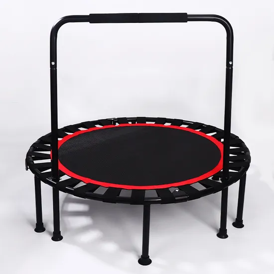 Fitness Rebounder Trampoline Foldable Mini Trampoline, Indoor Trampoline for Kids, Adults Indoor/Garden Workout 