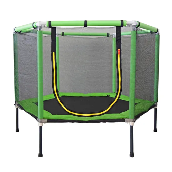 Funjump Hot Selling 55inch Mini Trampoline for Kids Indoor with Net 