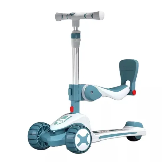 High Quality New Plastic Cheap Kids Scooter Child Kick Three Wheel Kids Toys Scooter with Light 