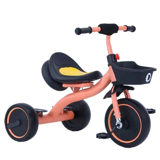 Factory Wholesale Kids Tricycle for Baby Ride on Cycle Toy with Basket 